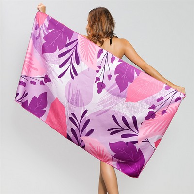 Dye Sublimated Beach Towel