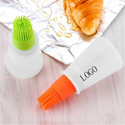 Silicone Basting Brush BBQ Oil Bottle