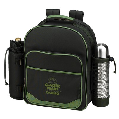 Picnic Coffee Backpack for 2 with Cooler