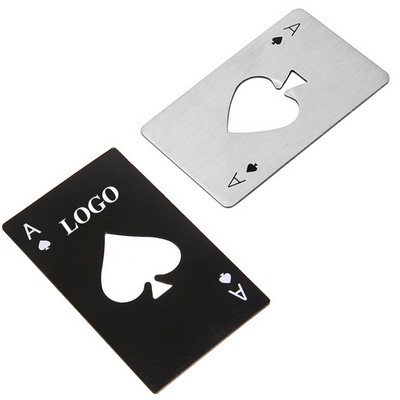 Spades Poker Bottle Opener