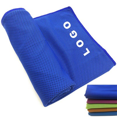 Cooling Towel w/Water Resistant Pouch