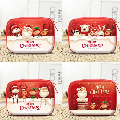 Christmas Tinplate Coin Case Custom Logo