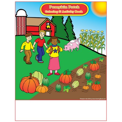 Pumpkin Patch Imprintable Coloring and Activity Book