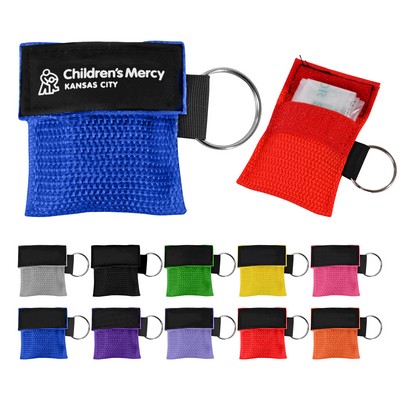 CPR Face Shield Keychain Kit