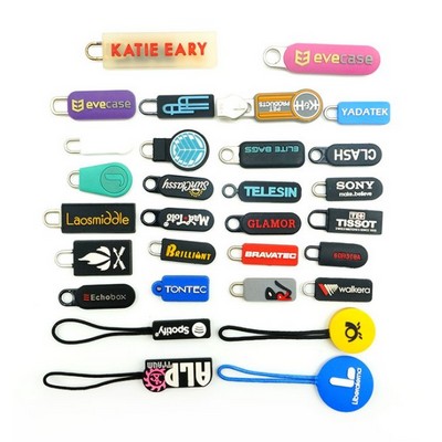 Custom PVC Zipper Pulls