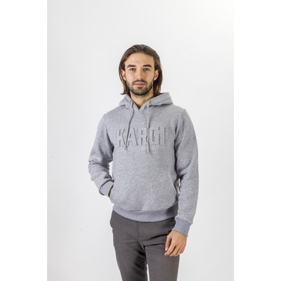 Embossed Apparel Heavyweight Hooded Sweatshirt