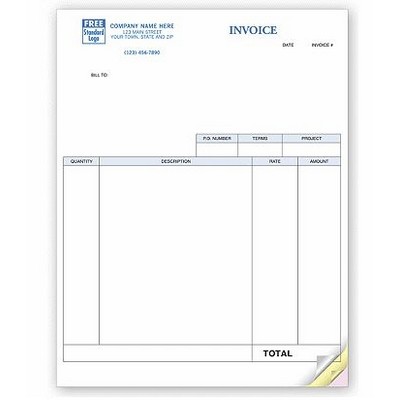 Classic Laser Service Invoice (Part 3)