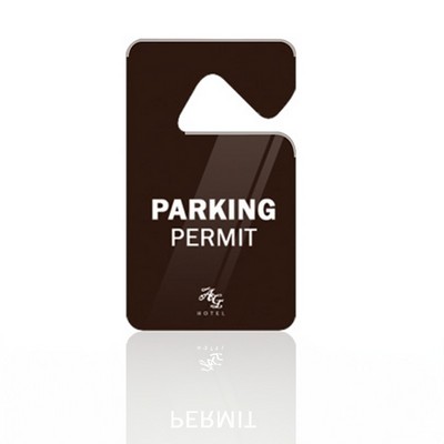 2.75" x 4.75" Parking Permit Tag