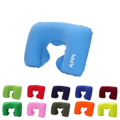 Inflatable Portable Travel Neck Pillow