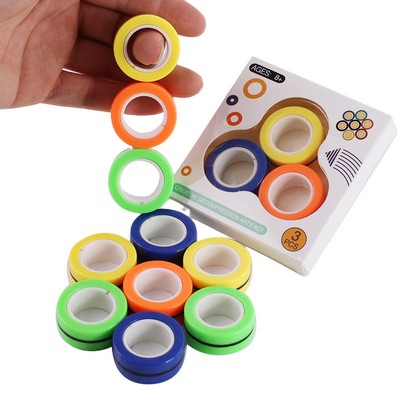 Stress Relief Magnetic Finger Rings