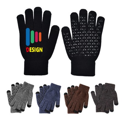 Winter Anti-Slip Touch Screen Texting Gloves