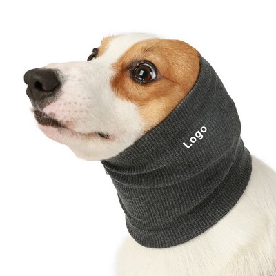 Dog Happy Hoodie Grooming Turban Winter Neck Warmer