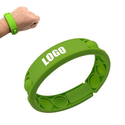 Push Pop Silicone Bracelet Wrist Band