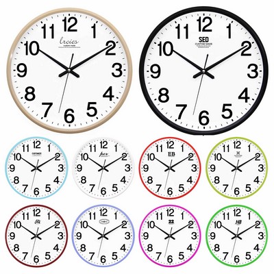 8in Round Wall Clock