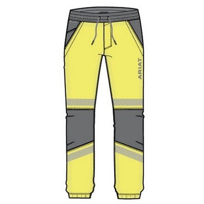 Rebar® Durastretch™ Pull-On Slim Leg Yellow Pants