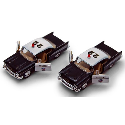 5" 1957 Chevrolet Bel Air Police Diecast