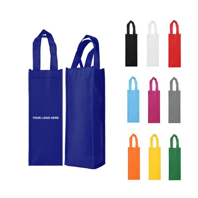 Single Bottle Wine Tote Bag