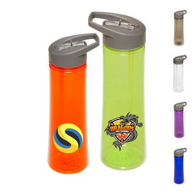 22 Oz. Sports Bottle w/Flip Top Spout