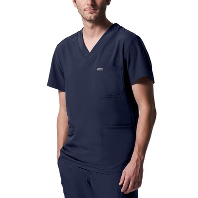 Landau® Forward Men's V-Neck Scrub Top