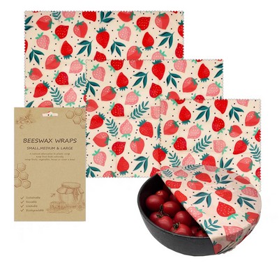 Beeswax Food Wrap 3 Pack Set