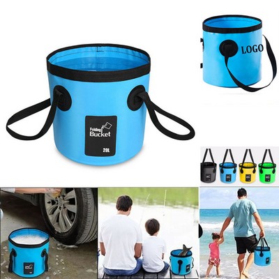 5.2 Gallon / 20L Water Container Foldable Bucket