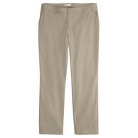 Dickie's® Women's Wide Premium Flat Front Pant - Desert Sand Tan