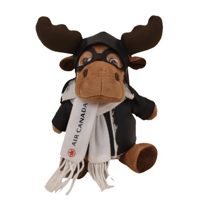 6" Mini Me Max Moose w/Pilot's Outfit