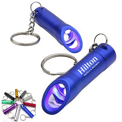 Aluminum LED Opener Key Chain