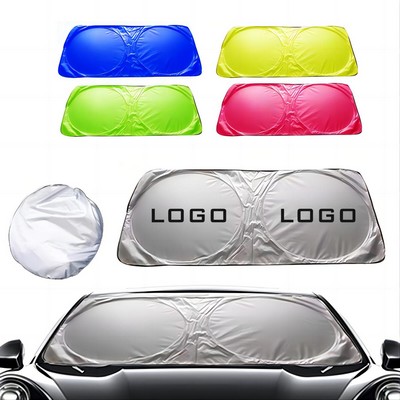 Car Folding Front Windshield Sunshade