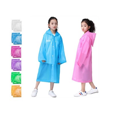 Reusable Kids Raincoats