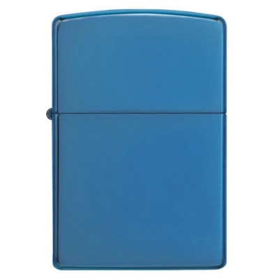 Genuine Zippo windproof lighter - High Polish Blue