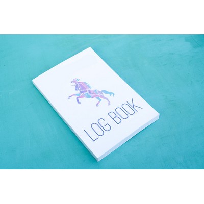 Custom 6\'\' X 9\'\' Log Book