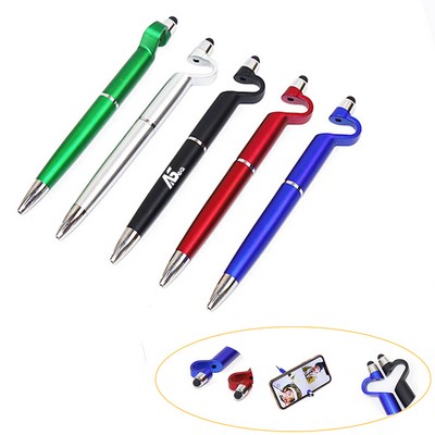 3 In 1 Phone Holder Stylus Ballpoint Pens