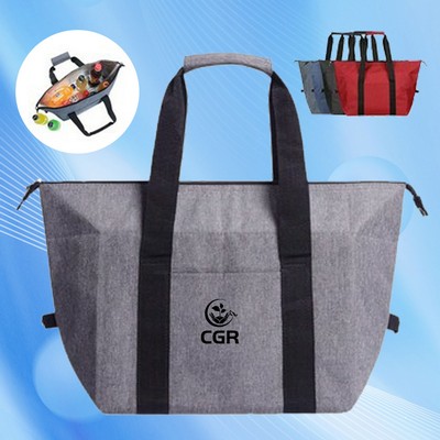 Cool Grip Zip Tote Bags