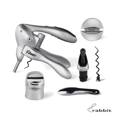 rabbit® 6-PC Wine Tool Kit - Silver