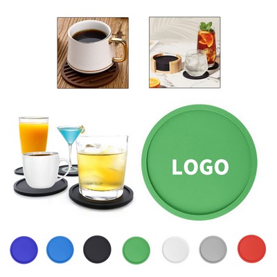 Heat-Resistant Silicone Drink Coasters