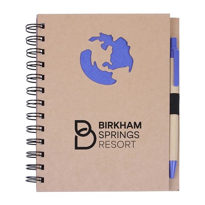 Globe Die Cut Notebook