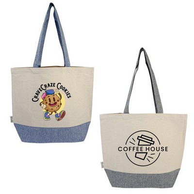 Washington Recycled Cotton Two Tone Tote