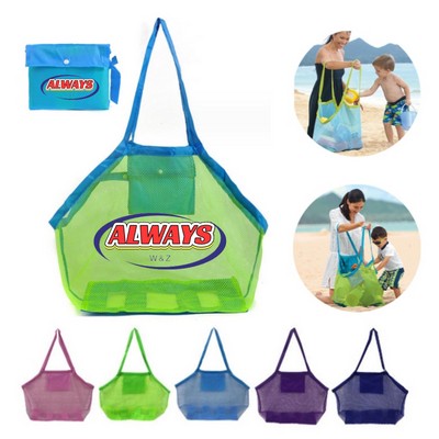 Folding Mesh Beach Bag