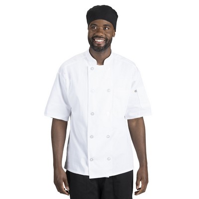 Edwards Industries 10-Button Short Sleeve Chef Coat