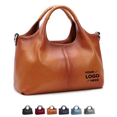 Women's Soft Leather Crossbody Shoulder Handbag