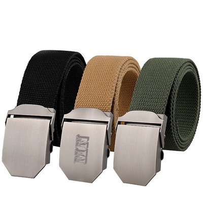 Men's Cotton Canvas Belt