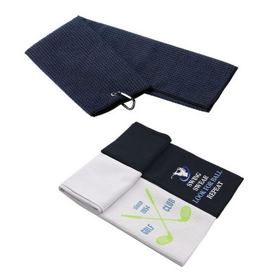 Golf Towel w/Grommet and Hook