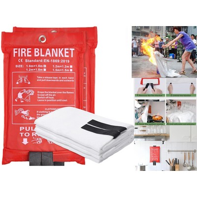 39.4'' x 39.4'' Fire Blanket