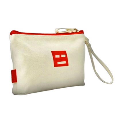 Canvas Cotton Cosmetic Bag Pouches