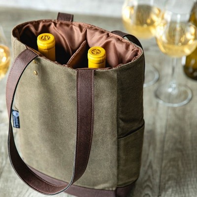 Picnic Time 2 Bottle Insulated Wine Cooler Bag