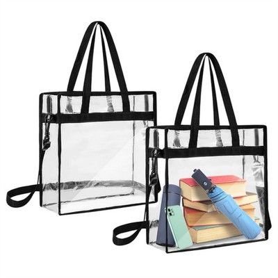 Clear Bag With Shoulder Strap