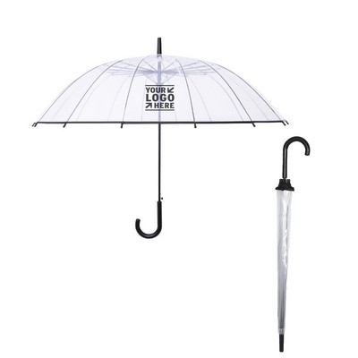 47 Inch Clear Umbrella