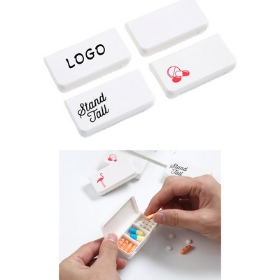 Plastic Portable Pill Case