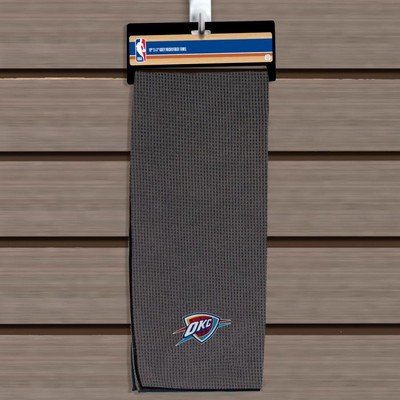 Nba - Golf Towel, 19"X41" Grey Microfiber